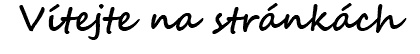 Vítejte na stránkách