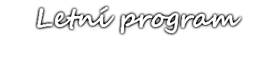 Letní program