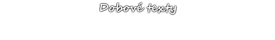 Dobové texty